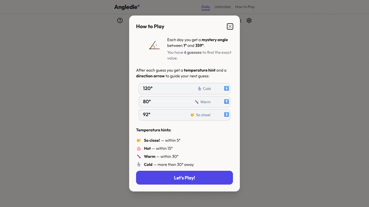 Angledle gameplay preview