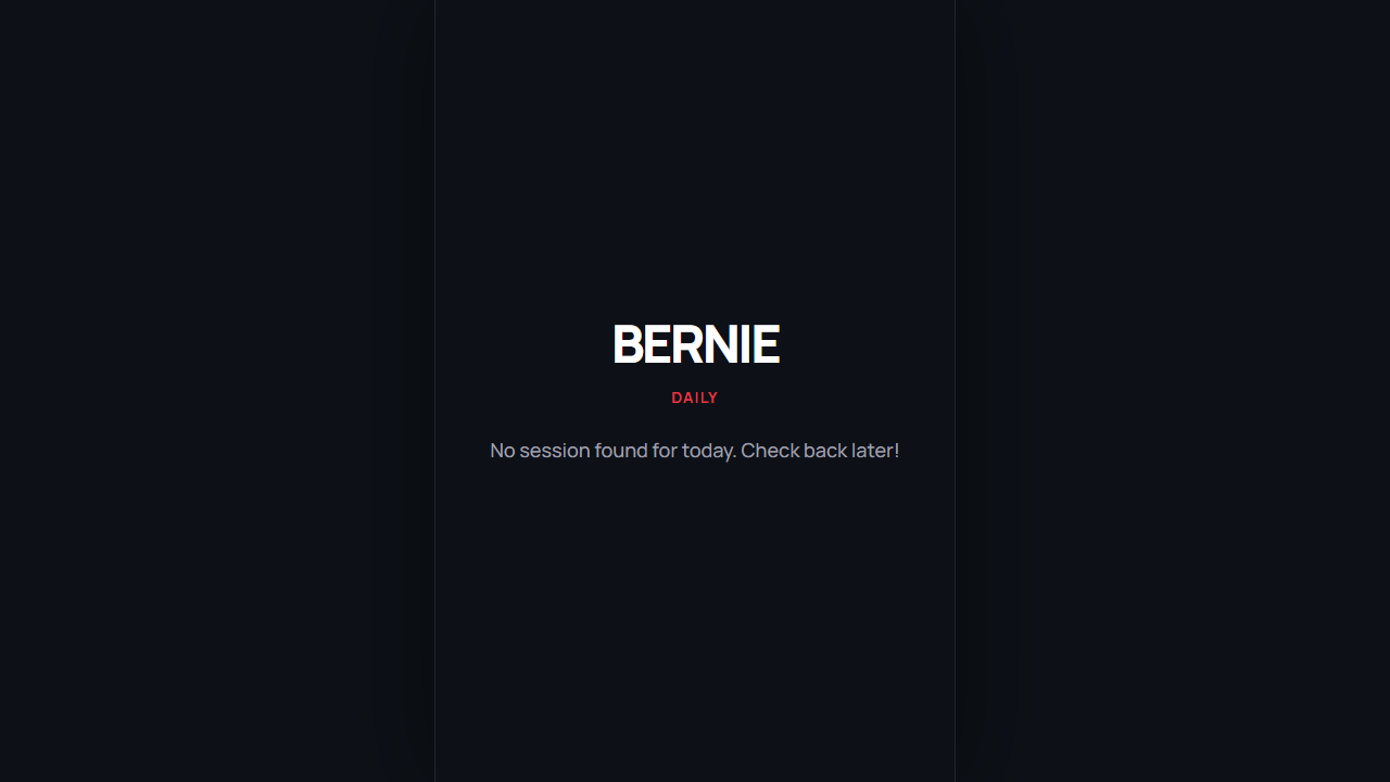 Bernie Daily gameplay preview