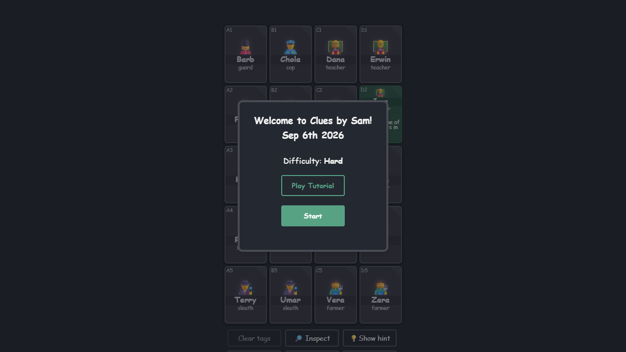 Clues By Sam gameplay preview