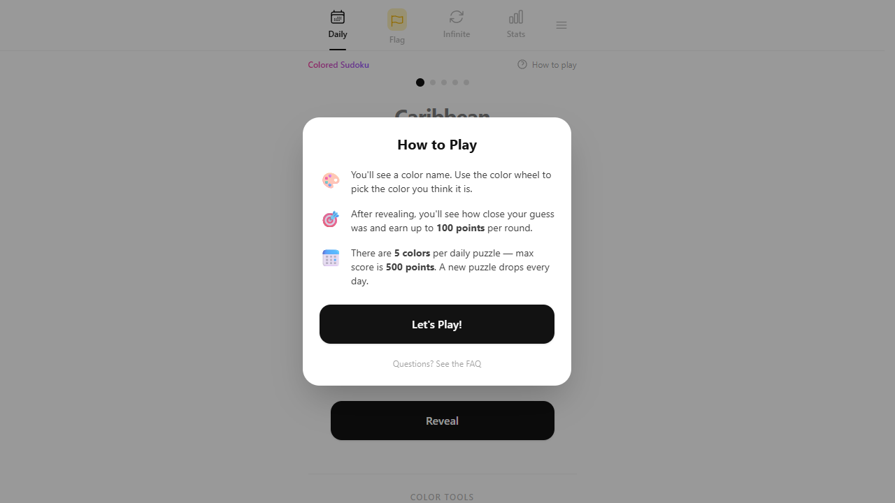 ColorGuessr gameplay preview