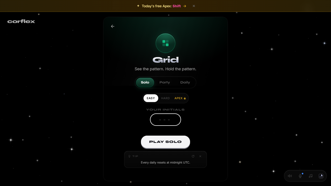 Corflex Grid gameplay preview