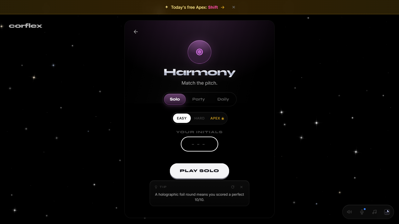 Corflex Harmony gameplay preview