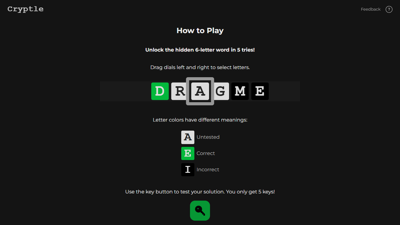 Cryptle gameplay preview