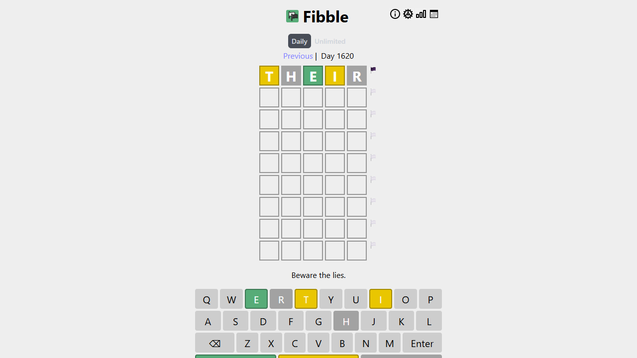 Fibble gameplay preview