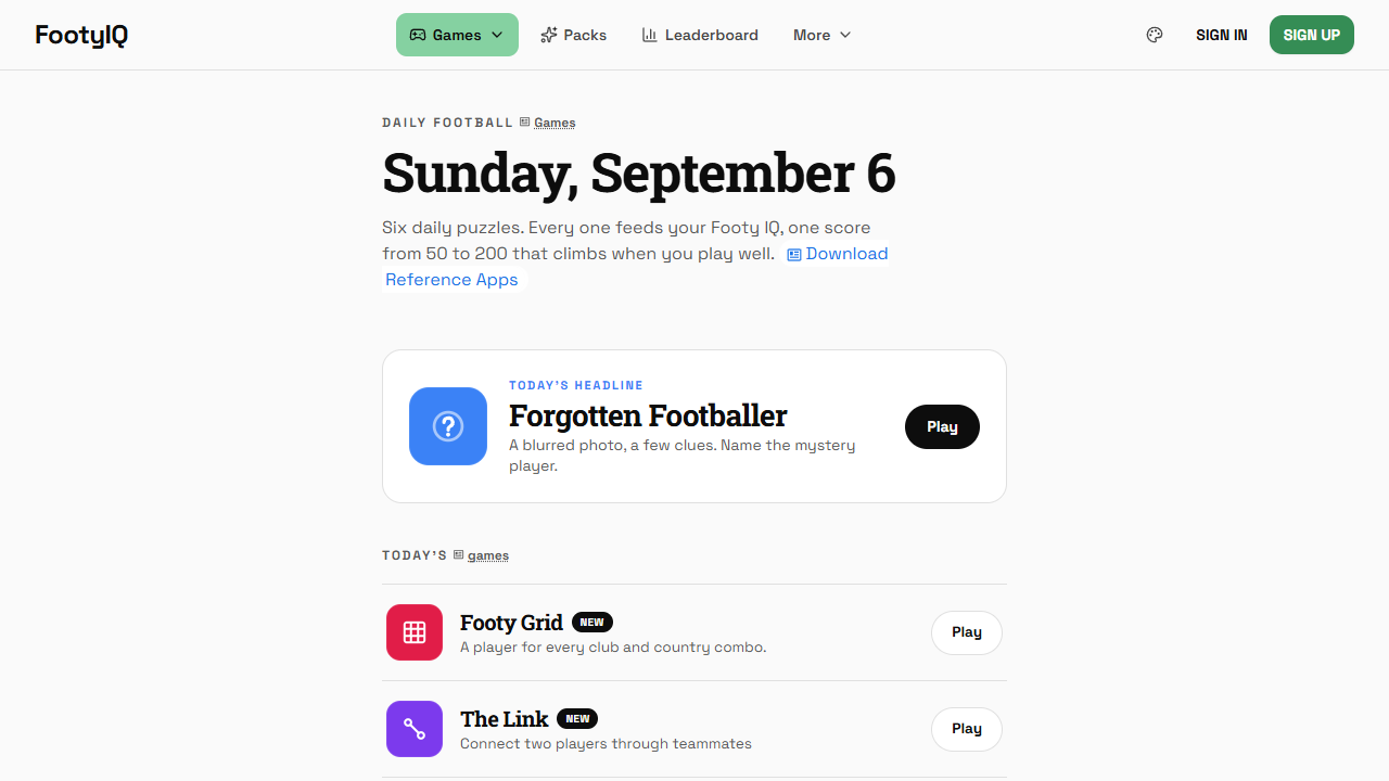 FootyIQ gameplay preview
