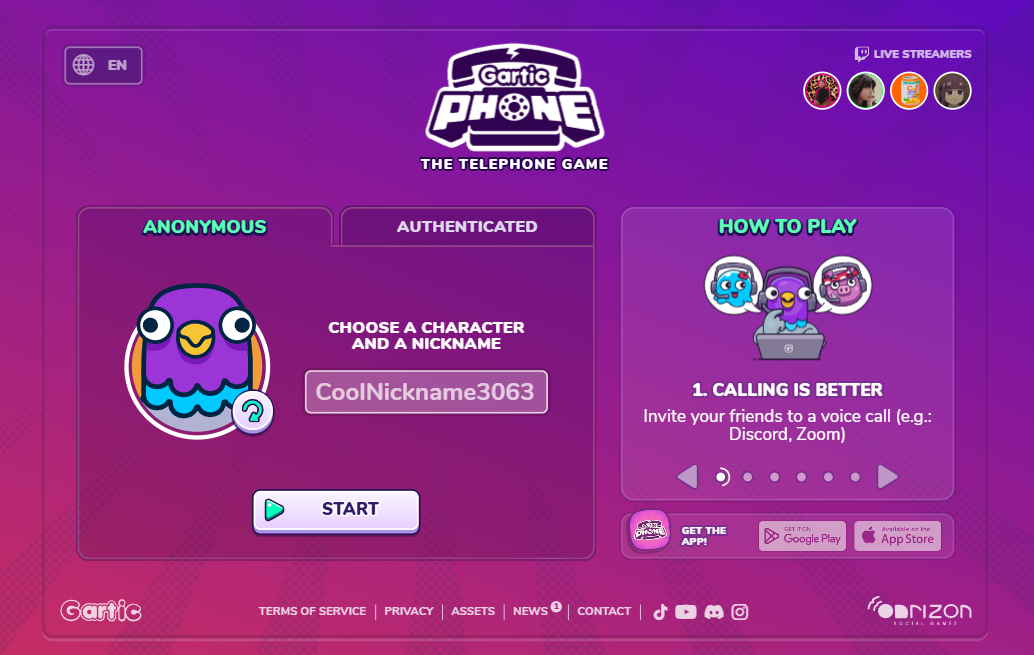 Gartic Phone gameplay preview