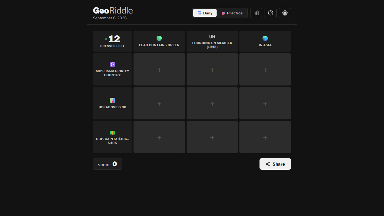 GeoRiddle gameplay preview