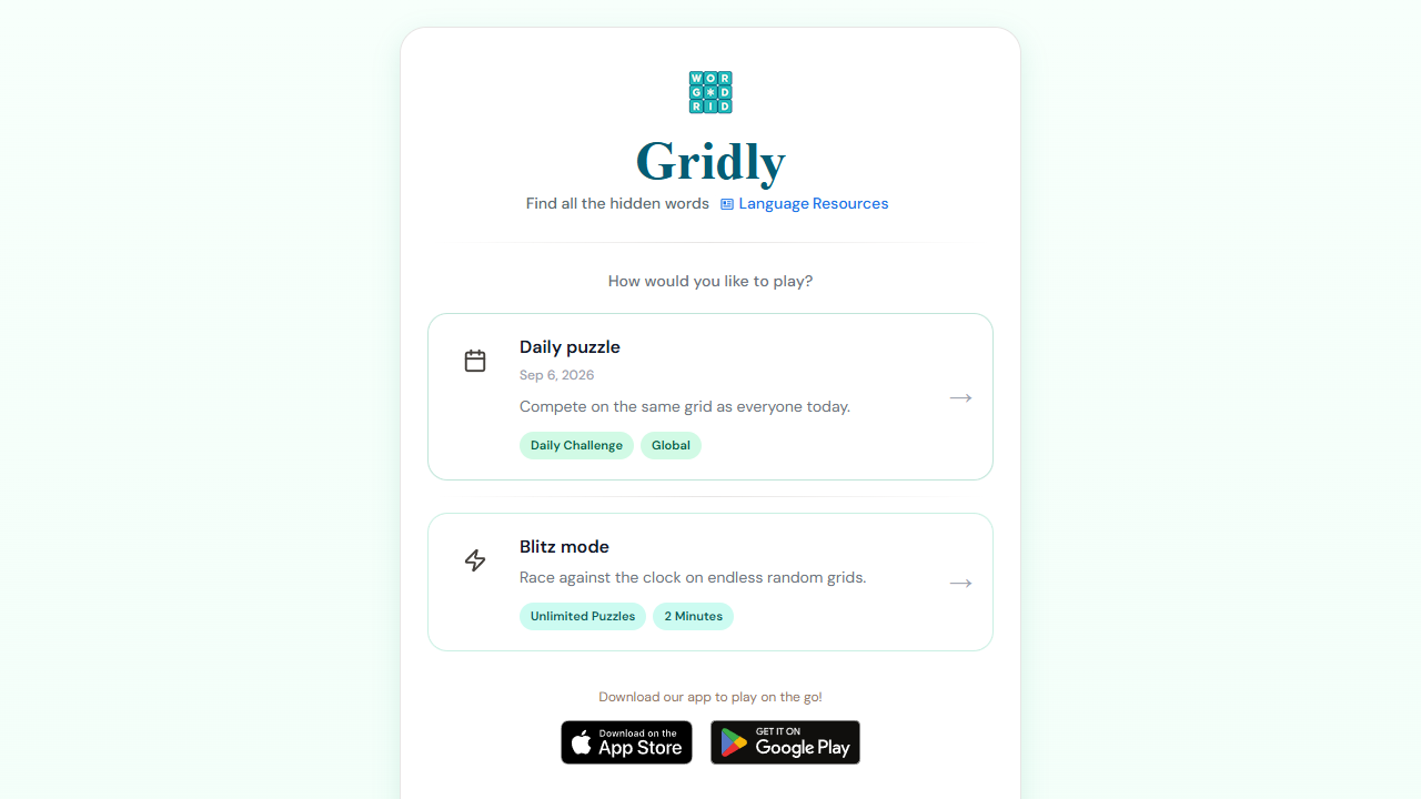 Gridly gameplay preview