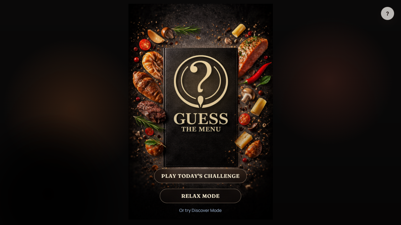 Guess The Menu gameplay preview