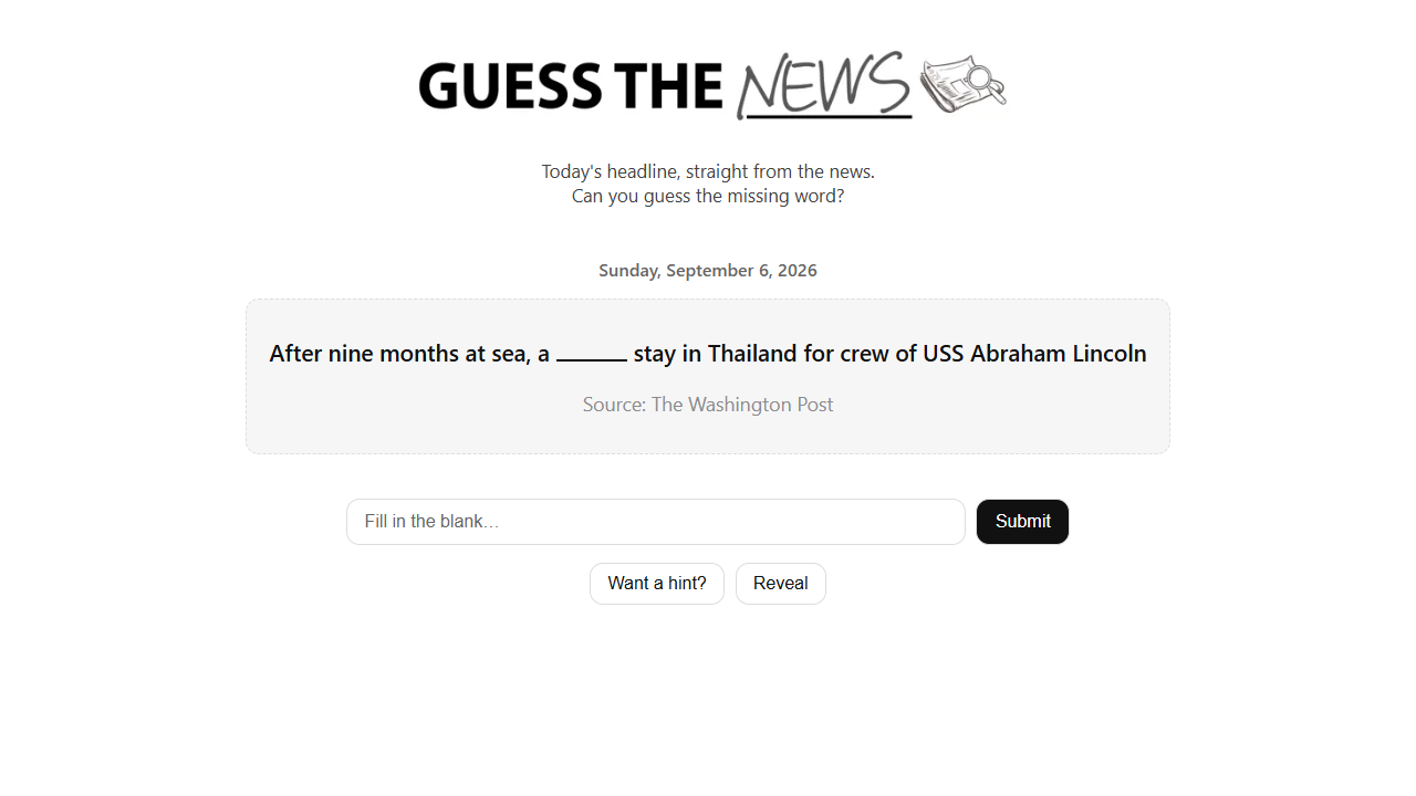Guess the News gameplay preview