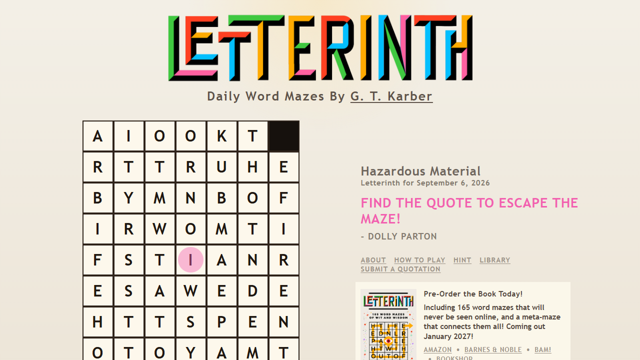 Letterinth gameplay preview