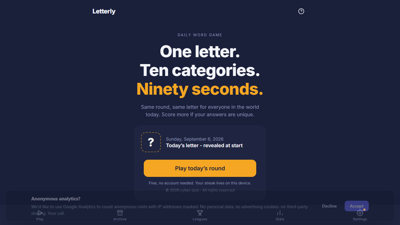Letterly gameplay preview