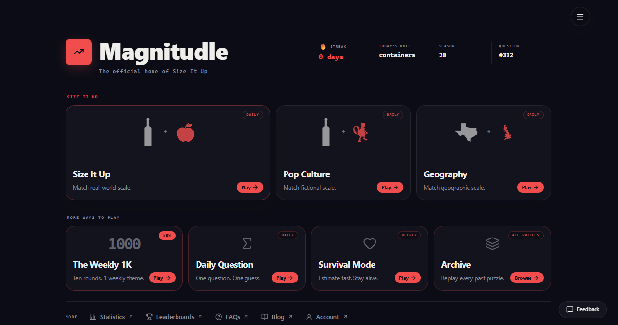 Magnitudle gameplay preview