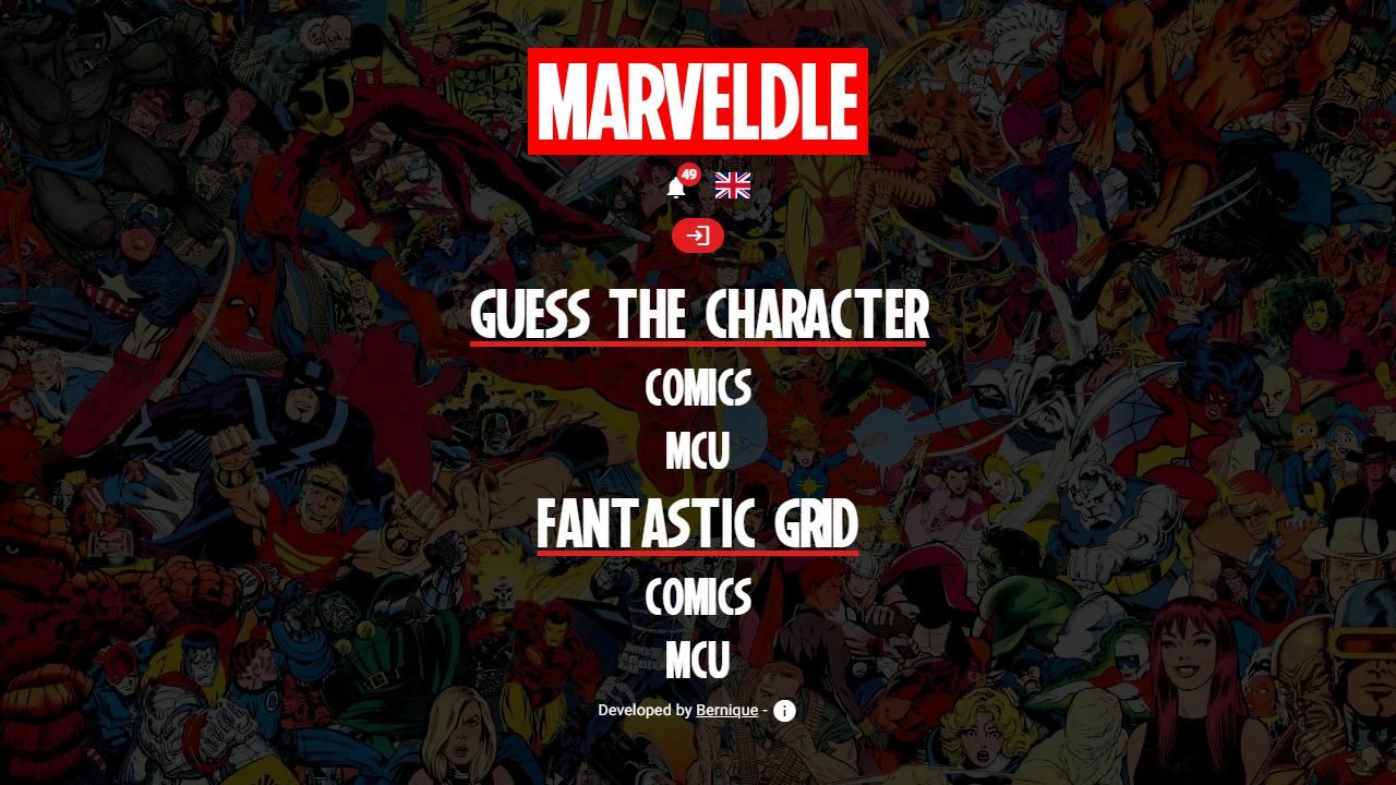 Marveldle gameplay preview