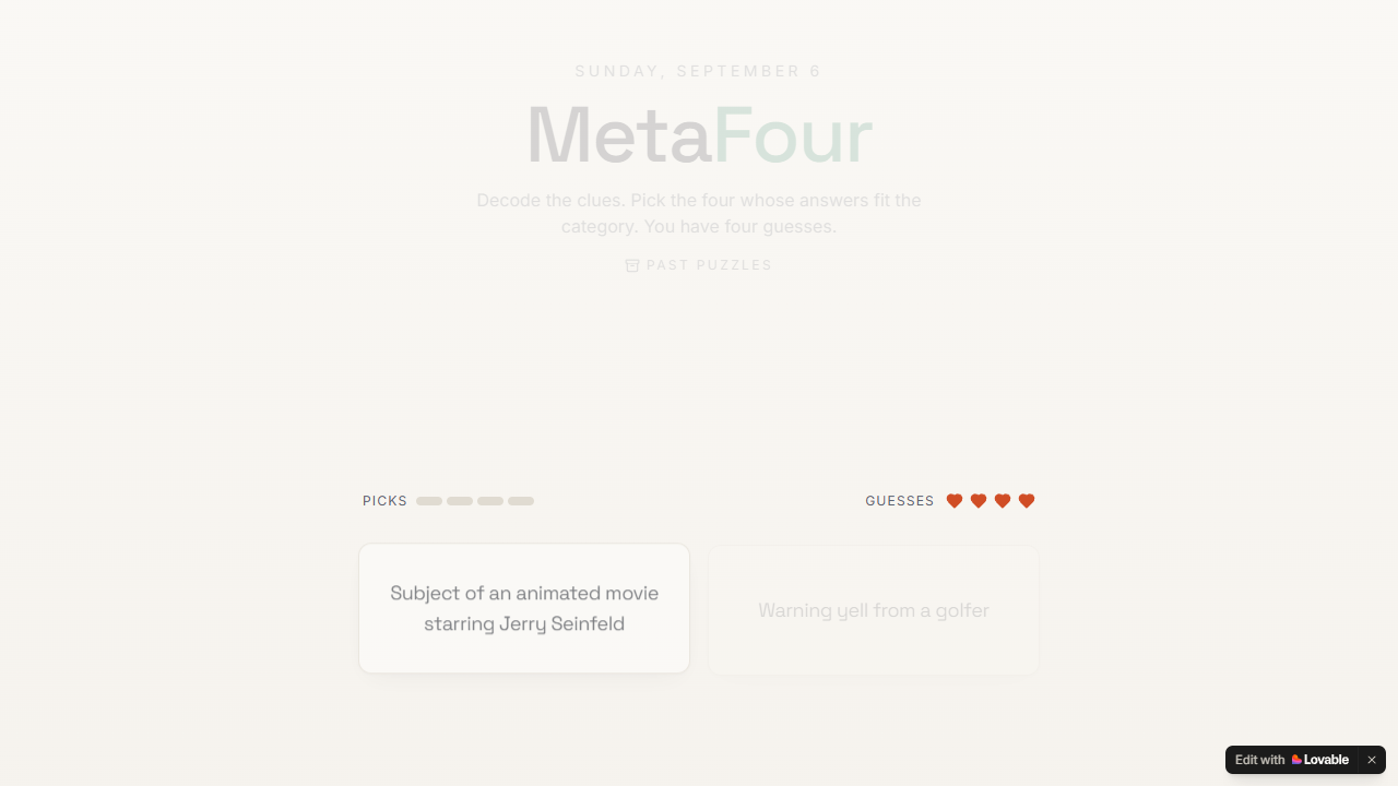MetaFour gameplay preview