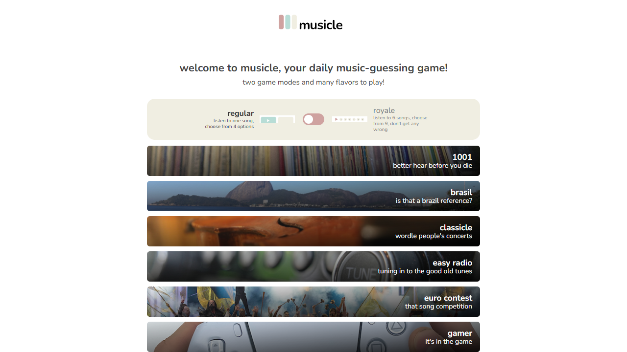 Musicle gameplay preview