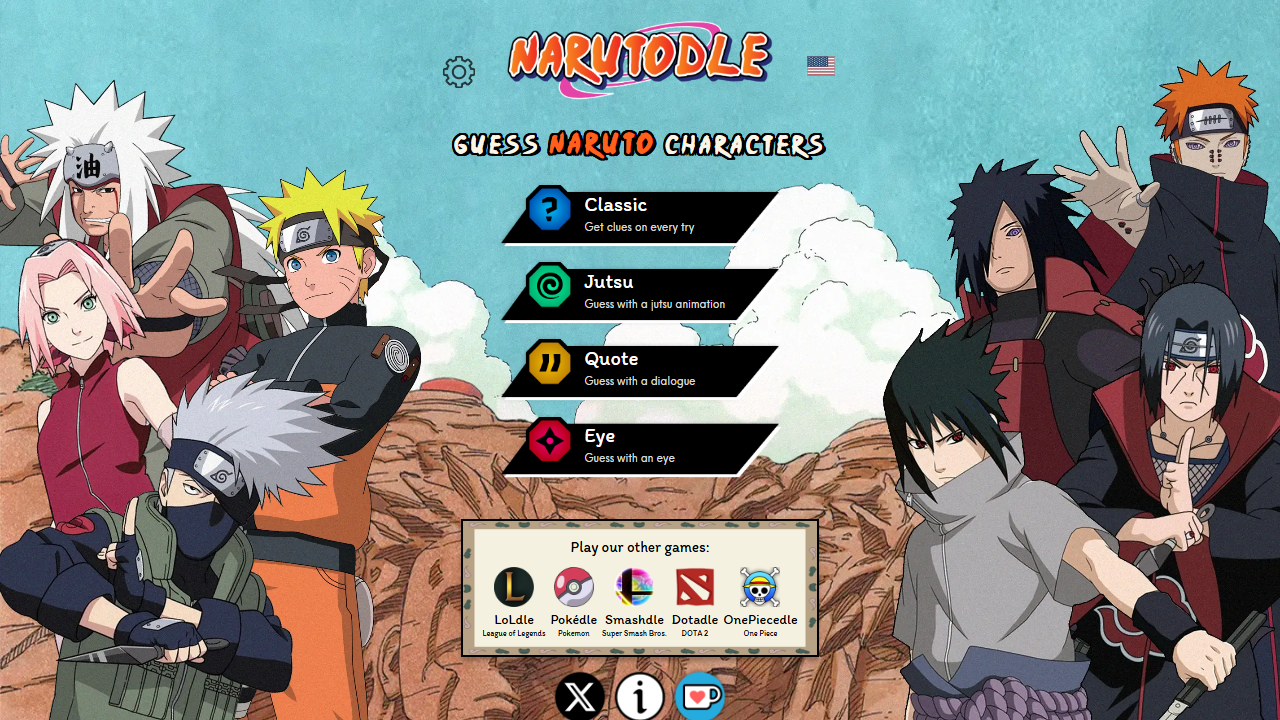 Narutodle gameplay preview