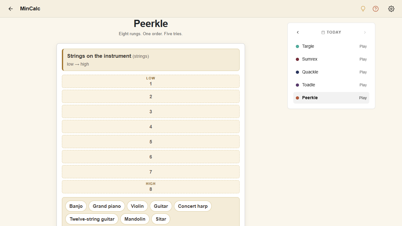 Peerkle gameplay preview