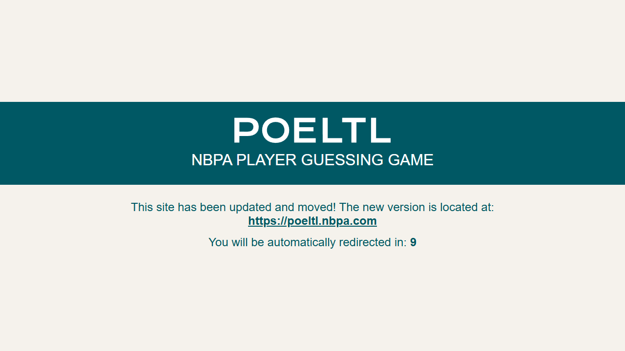 Poeltl gameplay preview