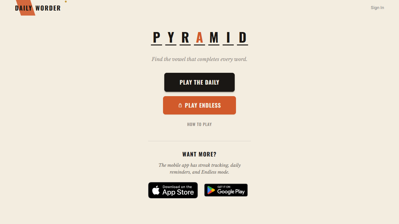 Pyramid gameplay preview