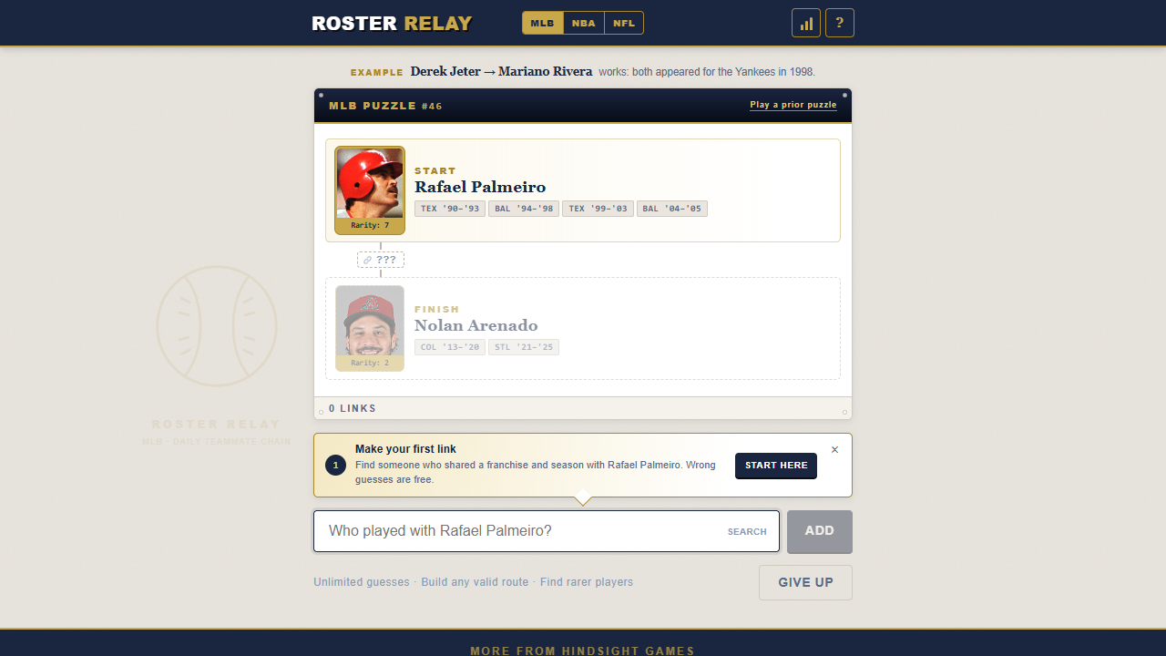 Roster Relay gameplay preview