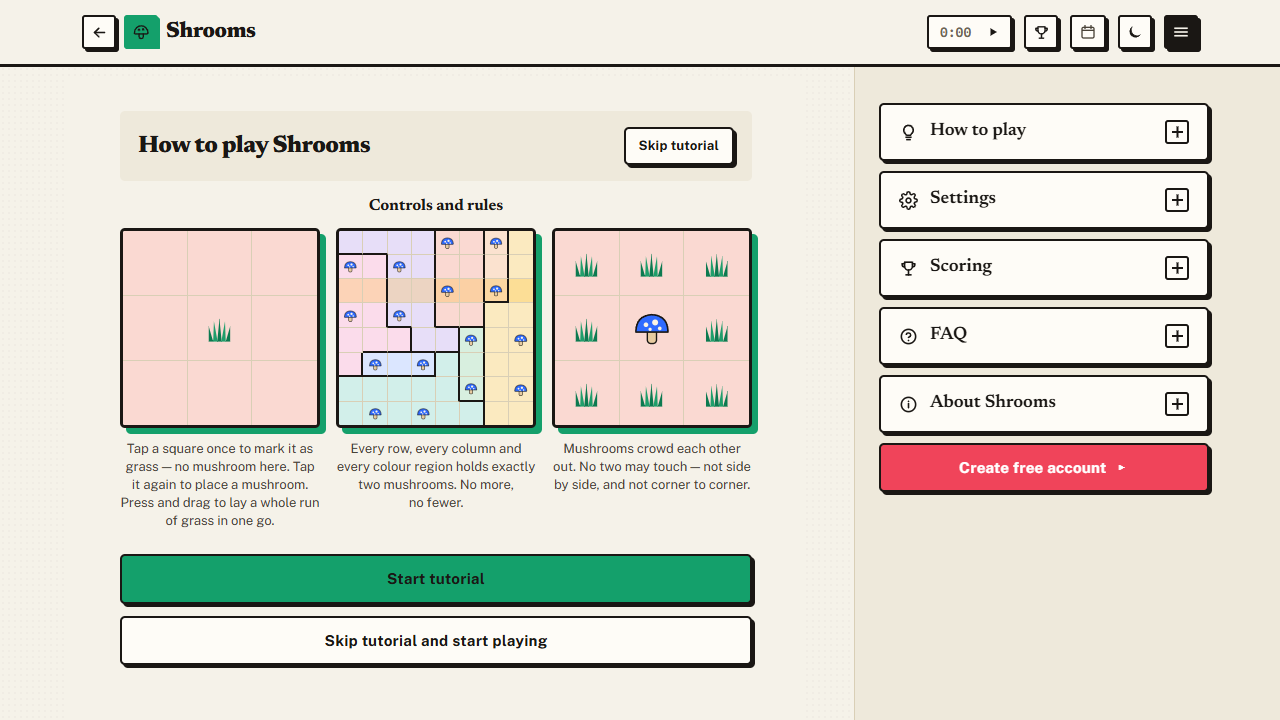 Shrooms gameplay preview