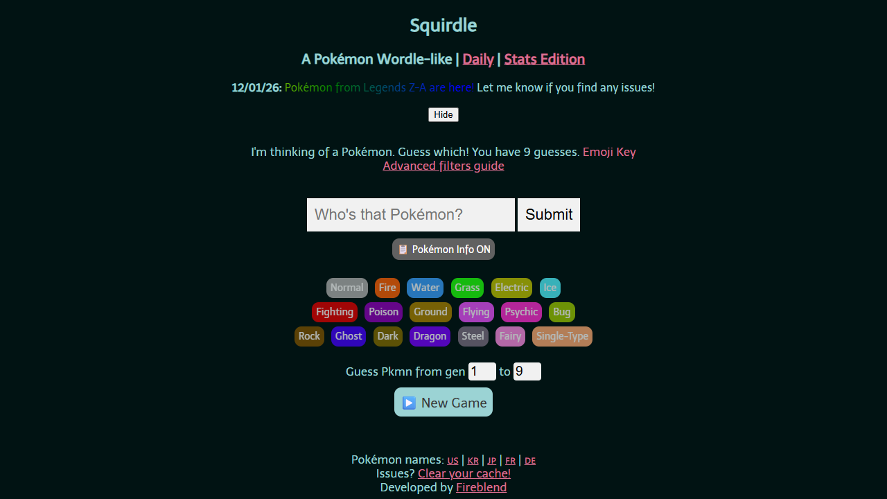 Squridle gameplay preview