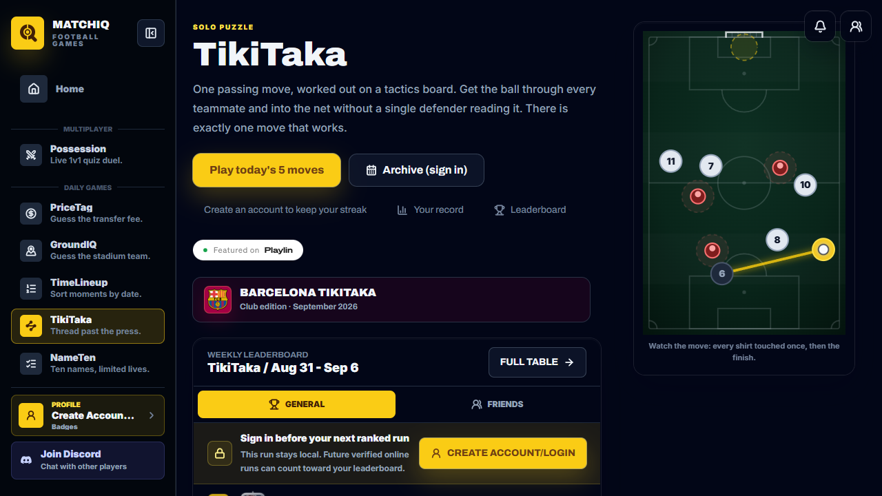 TikiTaka gameplay preview