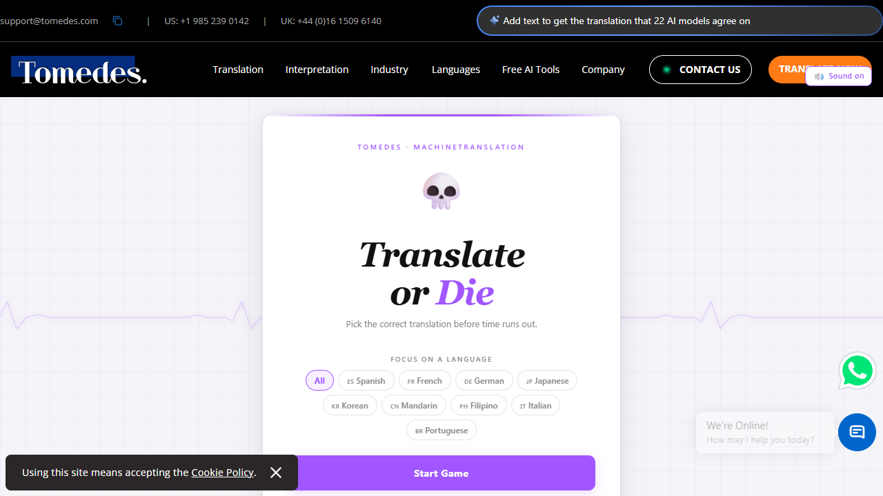 Translate or Die gameplay preview