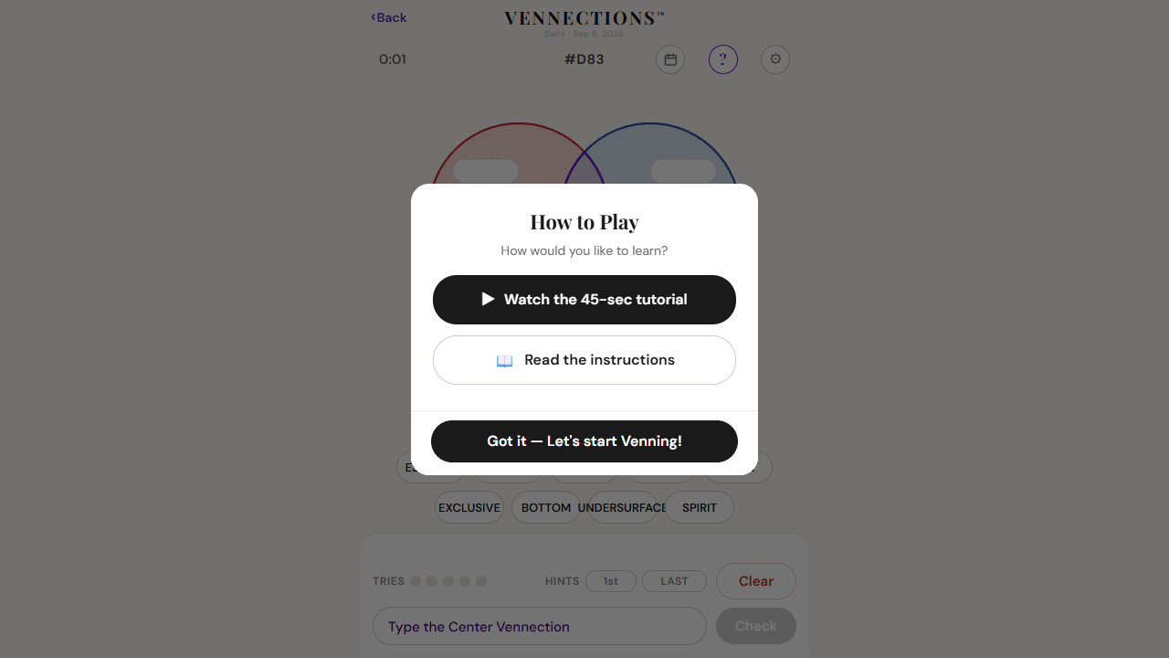 Vennections gameplay preview