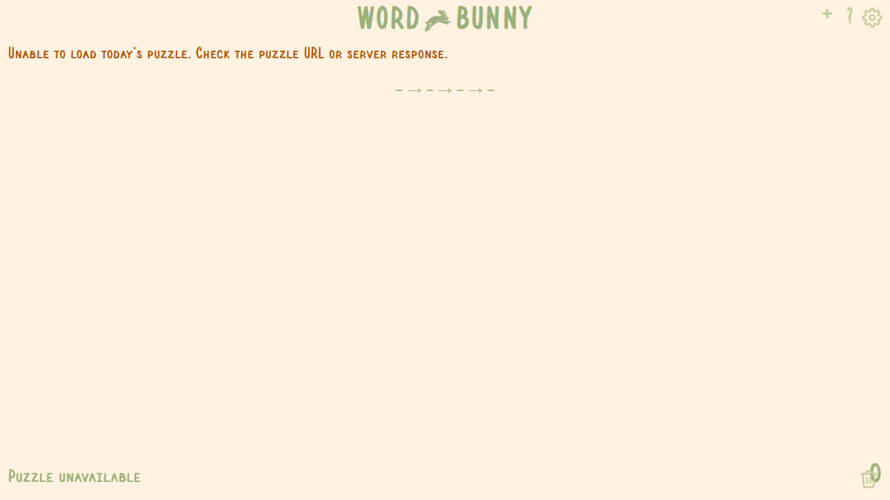 Word Bunny gameplay preview